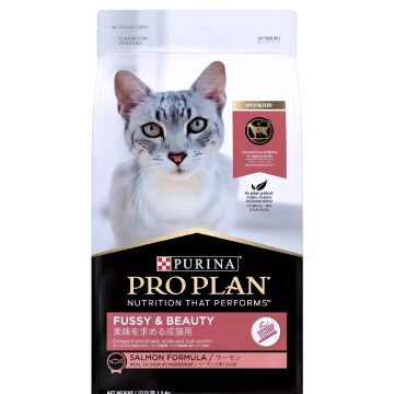 ProPlan Dry Food Fussy & Beauty Salmon 1.5kg
